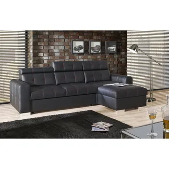 Sedací souprava Dolmar Rohová sedací souprava Irys II Barevné provedení: Cayanne 1116 espresso eko kůže, Zvolte stranu sed. soupravy: Levá strana