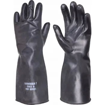 Pracovní rukavice Vojenské ochranné rukavice gumové pracovní Švédské armády - DEMOBIL - S