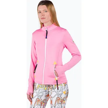 Dámská móda Dámská lyžařská mikina Rossignol Climi new pink