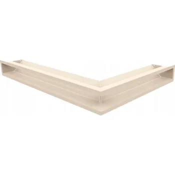 Větrací mřížka výdechová Kratki béžová