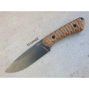 lovecký nůž Dachs Knives Pevný nůž Pracant - hnědý