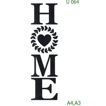 Šablona U 064 - A4 , Nelepící folie