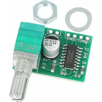 Zesilovač MSALAMON Wzmacniacz PAM8403 z potencjometrem