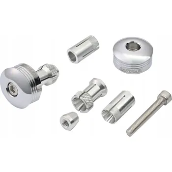 Řídítka KONCOVKY ŘIDÍTEK MOTOCYKLU DAYTONA RING CHROM 31 MM