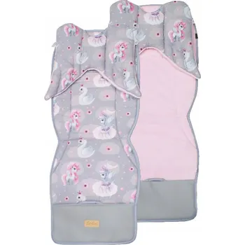 Vložka do kočárku El-Jot, růžová