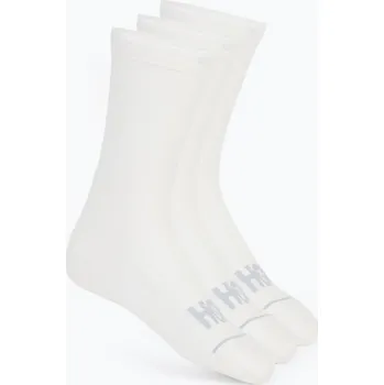 Pánské ponožky Ponožky HOKA Crew Run Sock 3 pary white/white/white