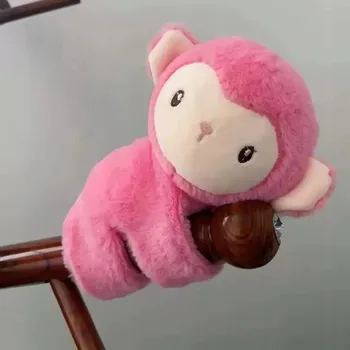 plyšák Plyšák Plyšová Hračka LABUBU na ruku PLYŠÁK s pohyblivým OCÁSKEM