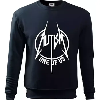 Chlapecké tričko Autism one of us - Mikina Essential dětská - 158 cm/12 let ( Námořní modrá (velmi tmavá - téměř černá) )