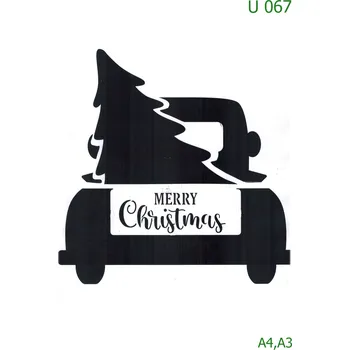 Šablona U 067 - A4 , Lepící fólie