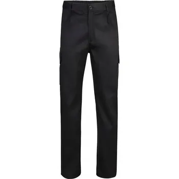 Dámské kalhoty VELILLA elegantní dámské kalhoty rovné dlouhé černé velikost 52