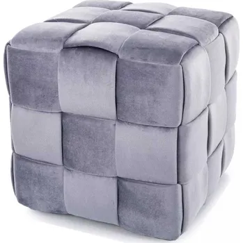 Taburet Taburet Faymont Velvet, šedá