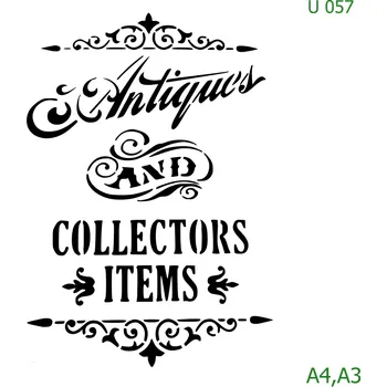 Šablona U 057 - A4 , Lepící fólie