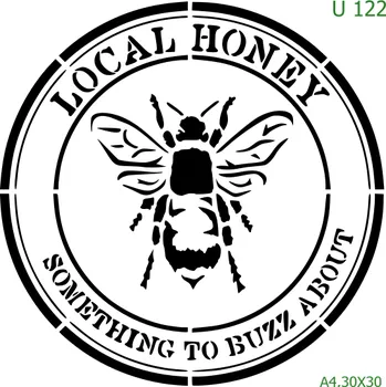 Šablona U 122 - 30 x 30 cm , Lepící fólie