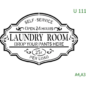 Šablona U 111 - A4 , Lepící fólie