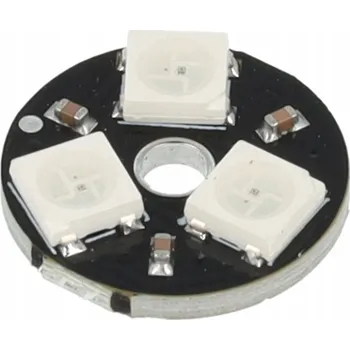 Řídicí jednotka MSALAMON Kroužek s 3 adresovatelnými RGB LED diodami WS2812 5V