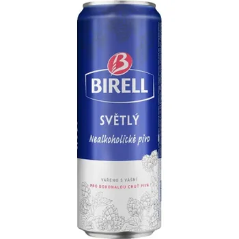 Pivo Birell nealkoholické pivo - světlé / 0,33l