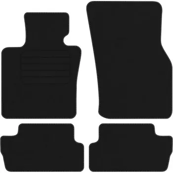 autokoberec Velurové autokoberce Edecor pro Mini Cooper SE 2019 - 2023, 4 ks