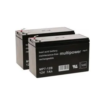 Záložní baterie Olověný akumulátor UPS APC Back-UPS RS1500 - Multipower 12V