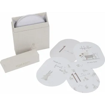 Hračka pro kojence Little dutch Karty s věkem Baby Bunny