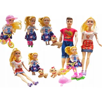 Panenka PANENKA PANENKY S PŘÍSLUŠENSTVÍM PRO DĚTI PES 3 PANENKY E1974 EMAJ