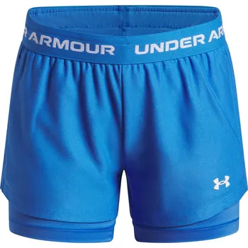 Dívčí kraťasy Under Armour Blue Atlantis 1151816 13 (XL)