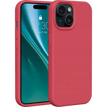 Pouzdro na mobilní telefon Zadní Kryt Etteri pro Apple iPhone 15 růžový