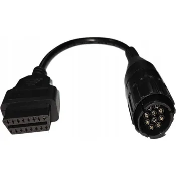 Autodiagnostika Diagnostický adaptér kabel OBD 2 16 pin na 10 pin pro motocykly BMW