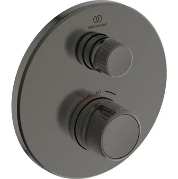 Vodovodní baterie Ideal Standard CeraTherm Navigo - Termostatická sprchová baterie pod omítku, magnetově šedá A7295A5