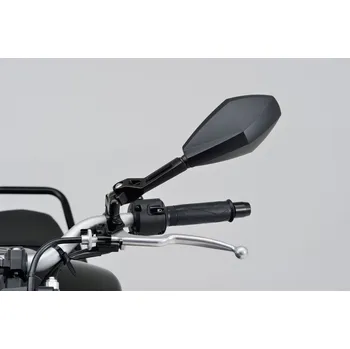Zrcátko pro motocykl MOTOCYKLOVÉ ZRCÁTKO LEVÉ UNIVERZÁLNÍ DAYTONA ČERNÉ