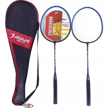 BADMINTONOVÁ SADA PRO HRANÍ BADMINTONU RAKETY PÁLKY V POUZDRU