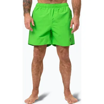 Pánské plavky Pánské plavecké šortky Pitbull Crownhill fluo green