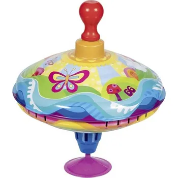 Dřevěná hračka Plechová hračka - Káča 18,5cm, Sluneční vír (Goki) - Novinky