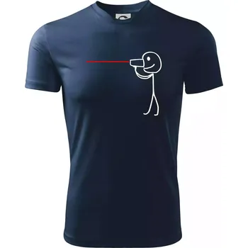 Pánské tričko Láska telefon - Pánské triko Fantasy sportovní (dresovina) - 2XL ( Námořní modrá (velmi tmavá - téměř černá) )