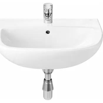 Nástěnné umyvadlo půlkruhové Roca Adele 50 cm bílé