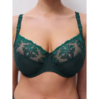 Souprava dámského spodního prádla Podprsenka nevyztužená CHANTELLE (2601-23), Velikost 85F, Barva tmavě zelená