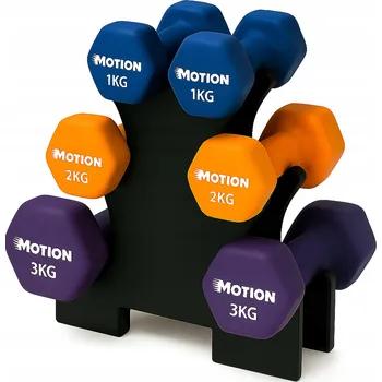 Sada ks neoprenové činky Motion