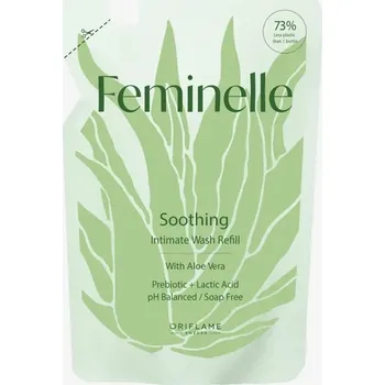 Intimní hygienický prostředek ORIFLAME Zklidňující intimní mycí emulze Feminelle s aloe vera - náhradní náplň 300 ml