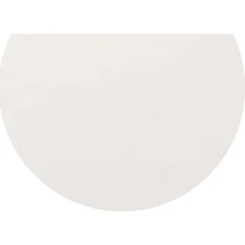 Obývací pokoj vidaXL Stolní deska Ø 90 x 2,5 cm masivní borové dřevo [813664] Barva: Bílá