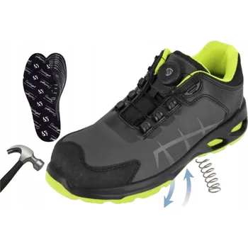 Pracovní obuv Pracovní boty Keilor polobotky s ocelovou špičkou S1 se zapínáním BOA, velikost 41