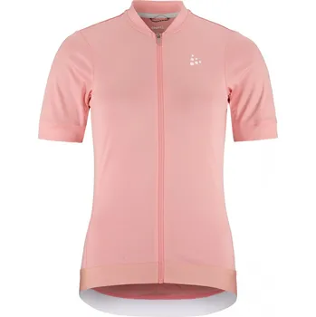 cyklistický dres Dámský cyklodres CRAFT CORE Essence Regular - růžová Velikost: S