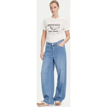 Pánské tričko Weekend Max Mara T-Shirt Guglia 2525976031 Écru Regular Fit XL