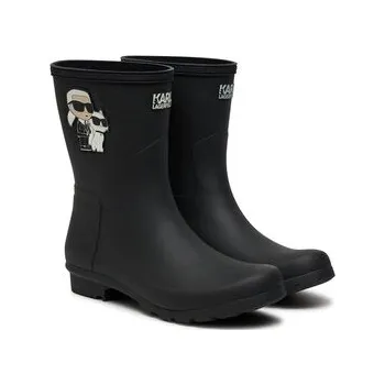 Pánské holínky Holínky KARL LAGERFELD KL47073T Černá 35