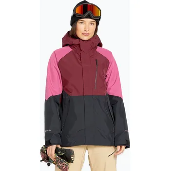 Sport Dámská snowboardová bunda Volcom V.Co Aris Ins Gore burgundy