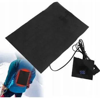 IP kamera 5V 2A LEHKÁ VYHŘÍVACÍ PODLOŽKA DO VESTY USB