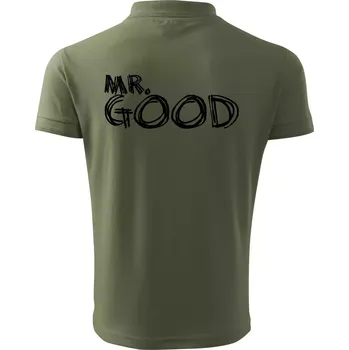 Pánská košile Mr. Good - Polokošile pánská Pique Polo 203 - 5XL ( Khaki )