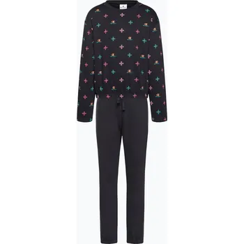 Dětská tepláková souprava Champion Legacy černá/celoplošná