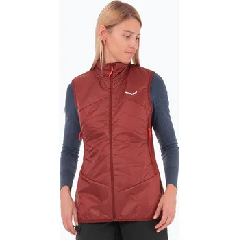 Dámská vesta Dámská trekingová vesta Salewa Ortles Hyb TWR syrah