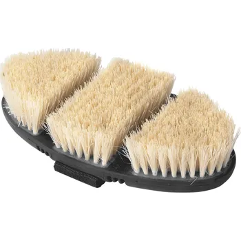 Čištění pro koně Waldhausen Flex hrubý kartáč Barva: black/grey