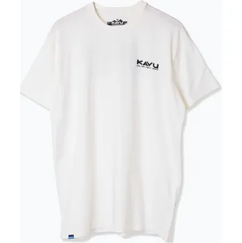 Pánské tričko Pánské tričko KAVU Klear Above Etch Art. off white