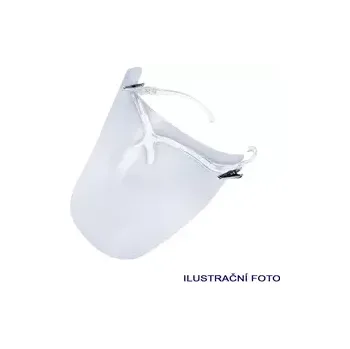 ochranný štít CERKAMED Ochranný štít Comfort Standart 1 obroučka transp. + 10 fólií